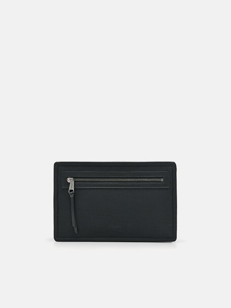 Kasten Clutch Bag, Black, hi-res