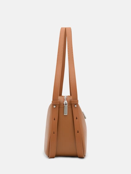 Leather Shoulder Bag, , hi-res