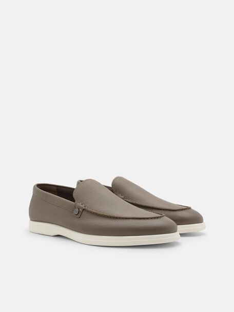 Oliver Tumbled Leather Loafers, , hi-res