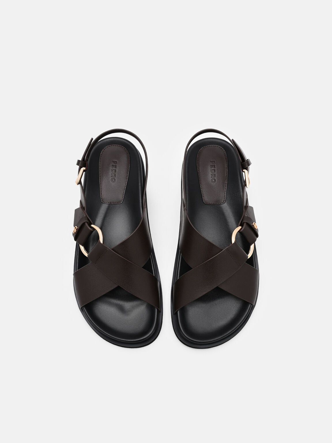 Goya Leather Backstrap Sandals, , hi-res