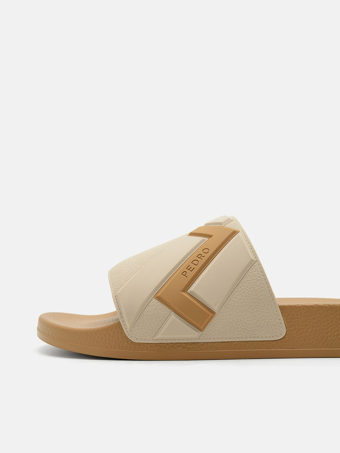 Embossed Rubber Sandals, 