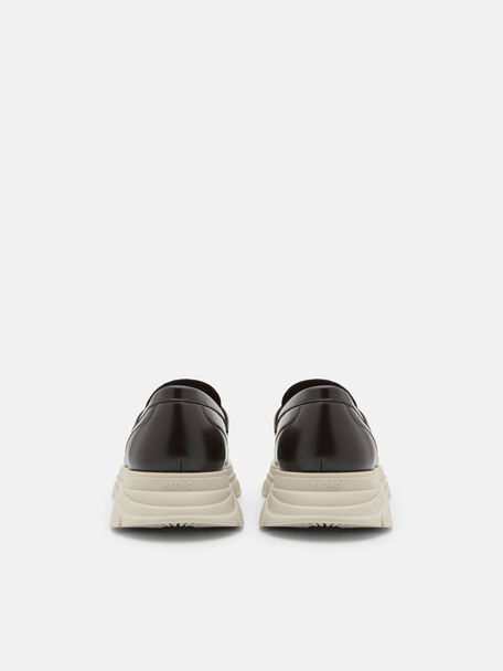 Hybrix Leather Loafers, , hi-res