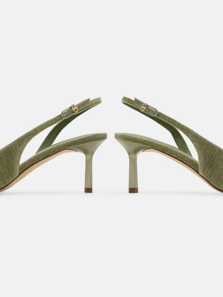 Sepatu Hak Slingback Kulit Isla PEDRO x Kim Rose, , hi-res
