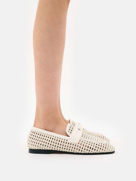 Brynn Loafers Anyaman, 