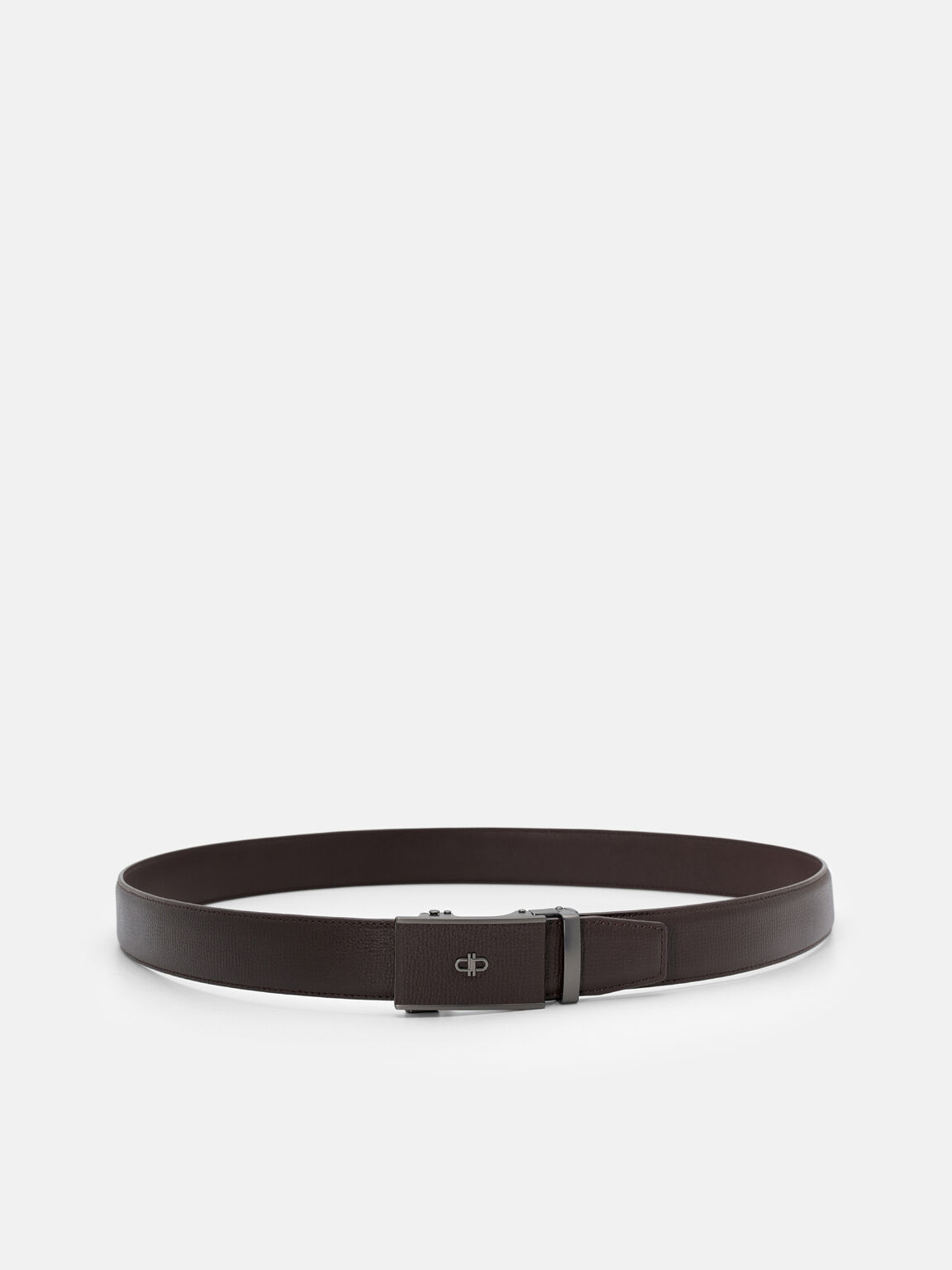 Ikat Pinggang Kulit Embossed Automatic, , hi-res