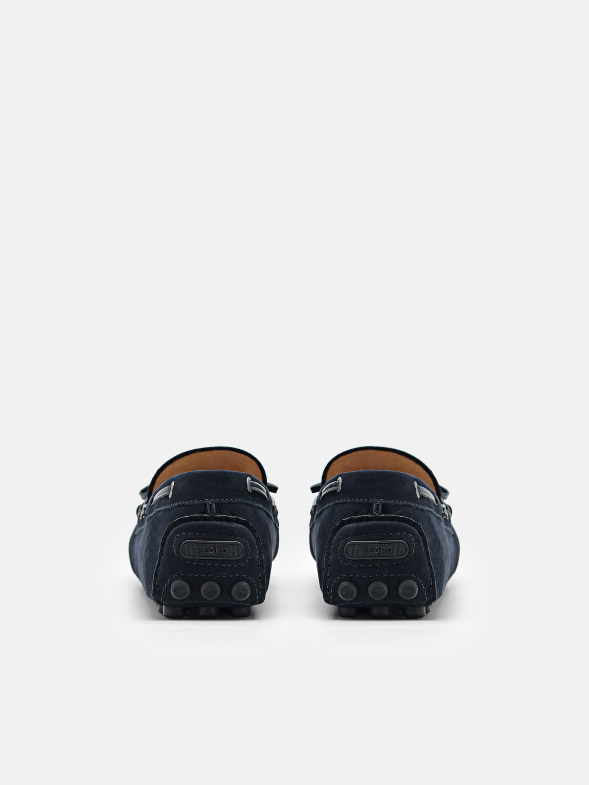 Leather Bow Driving Shoes, 