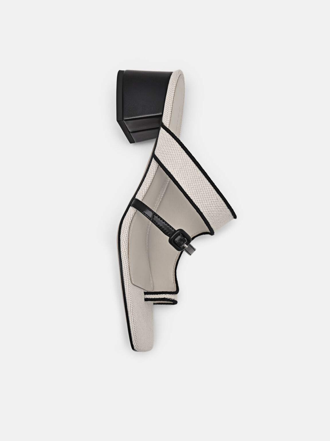 Loie Heel Sandals, Beige