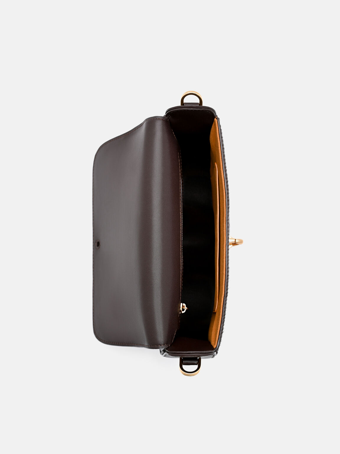 Mount Calf Hair Shoulder Bag, , hi-res