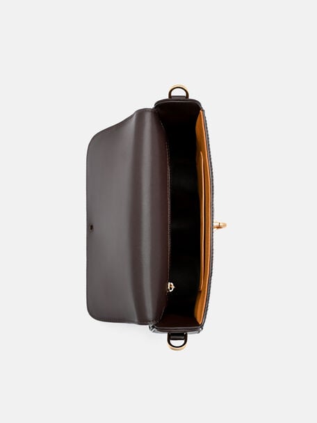 Mount Calf Hair Shoulder Bag, , hi-res