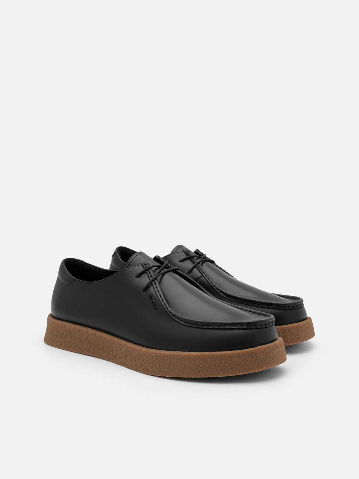 Waller Leather Derby Shoes, , hi-res