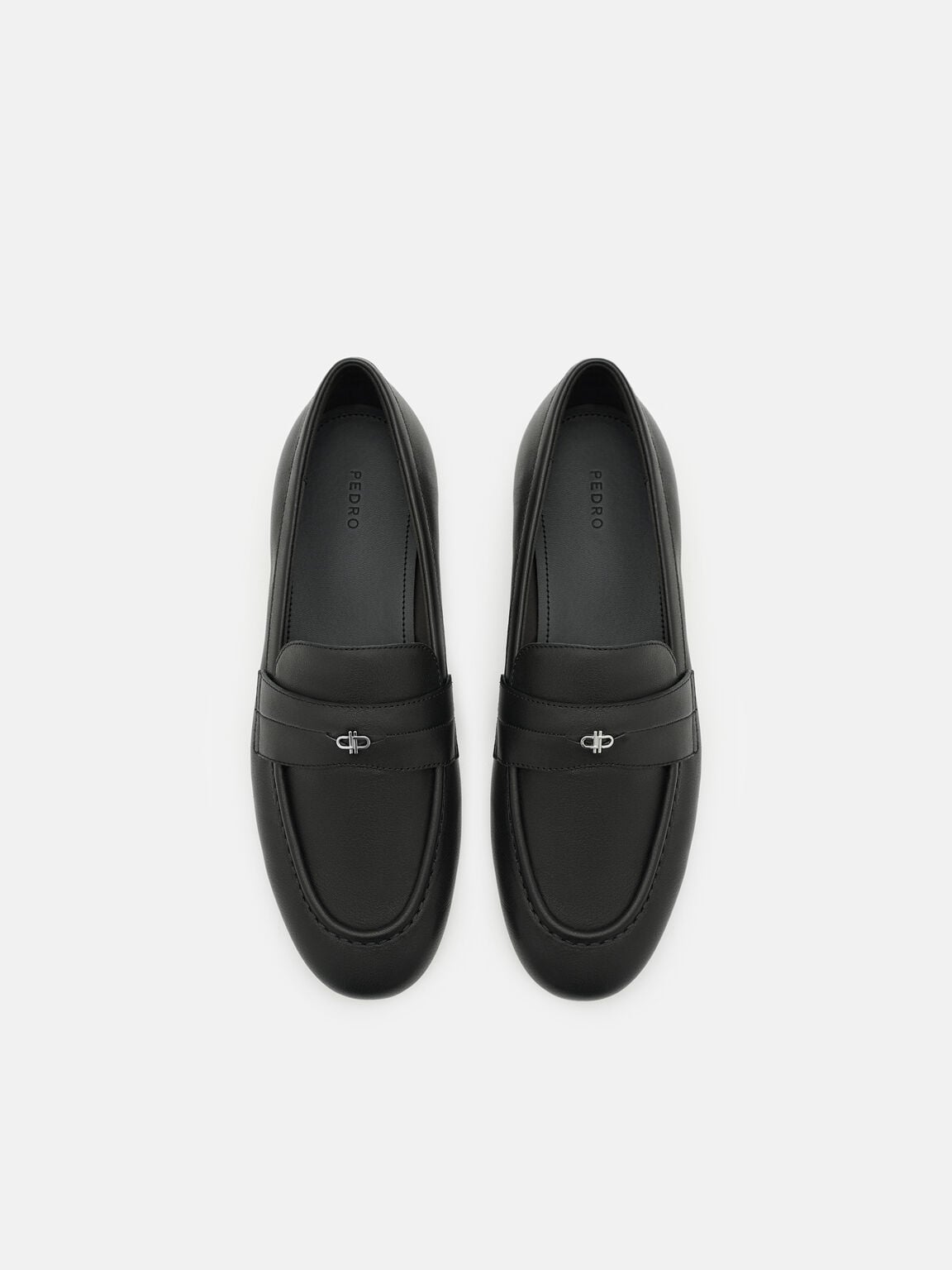 Beck Leather Penny Loafers, , hi-res