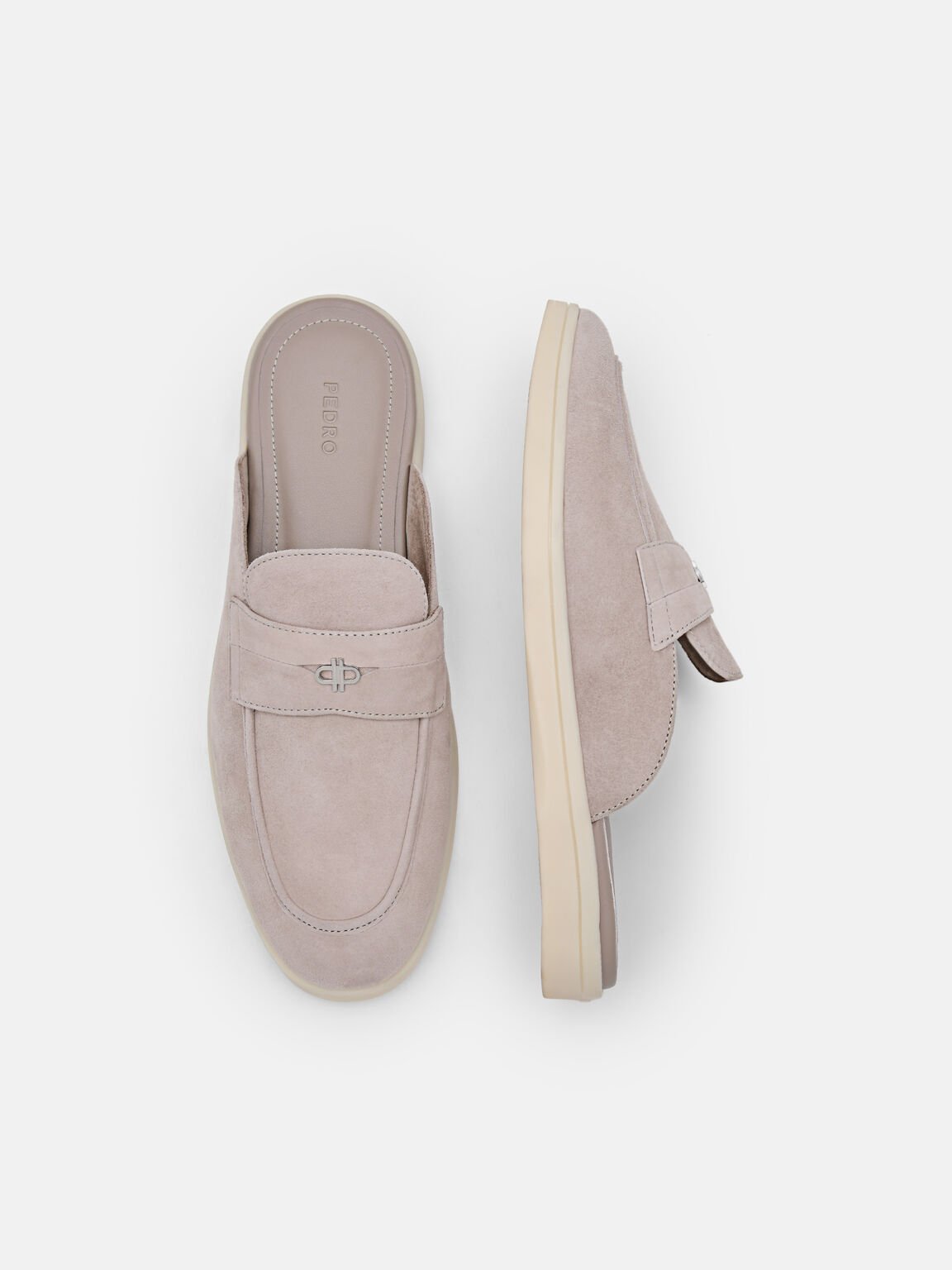Suede Mules, 