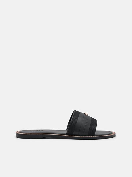 PEDRO Icon Sandal Slide, Black