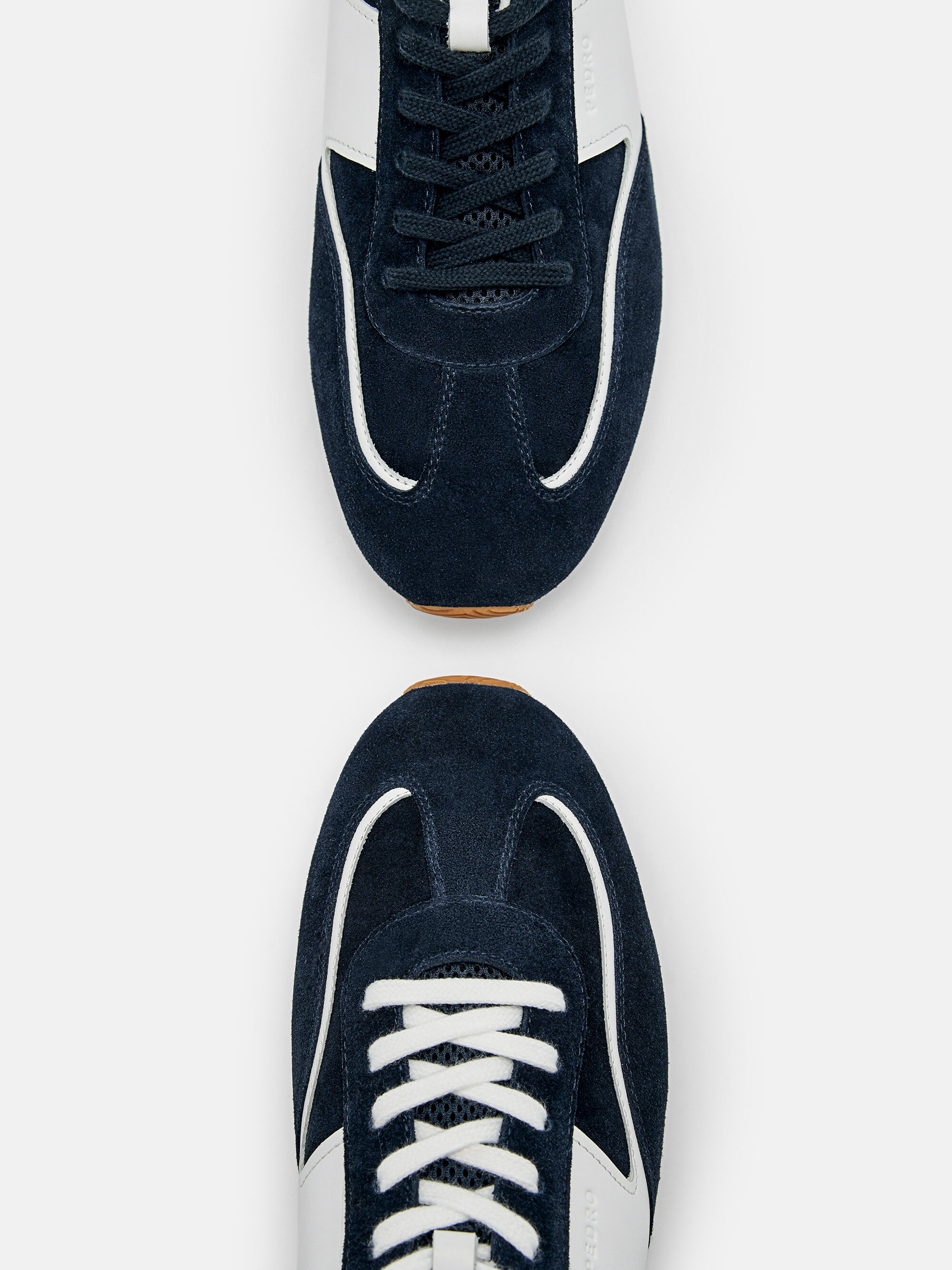 PEDRO★Lewis Suede Sneakers ルイス スエードスニーカー/送料込 Sneakers Suede Lewis Navy - PEDRO ID