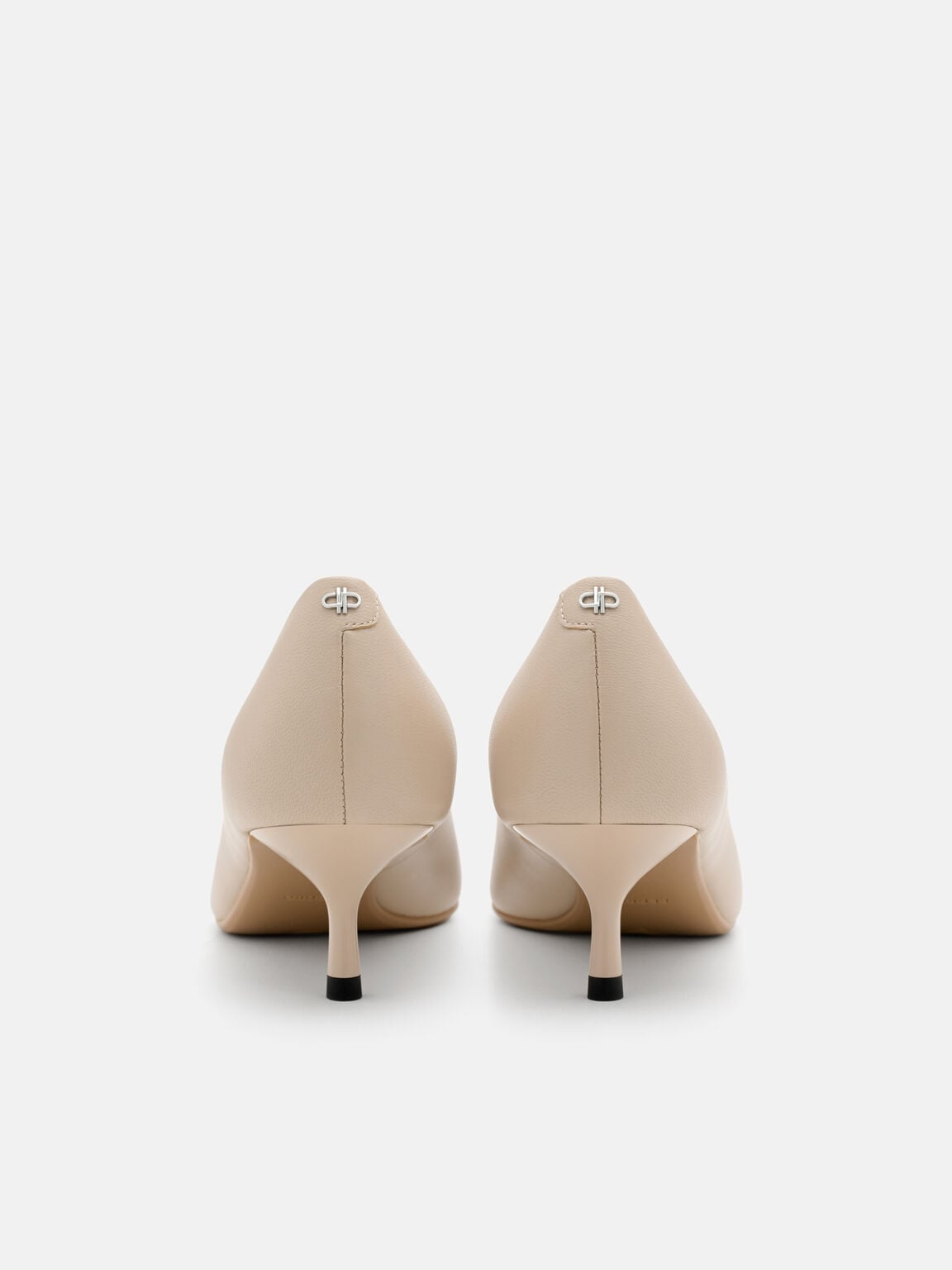 Quinn Leather Heel Pumps, , hi-res