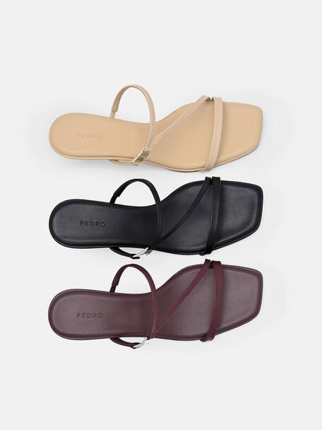Jatte Leather Heel Sandals, , hi-res