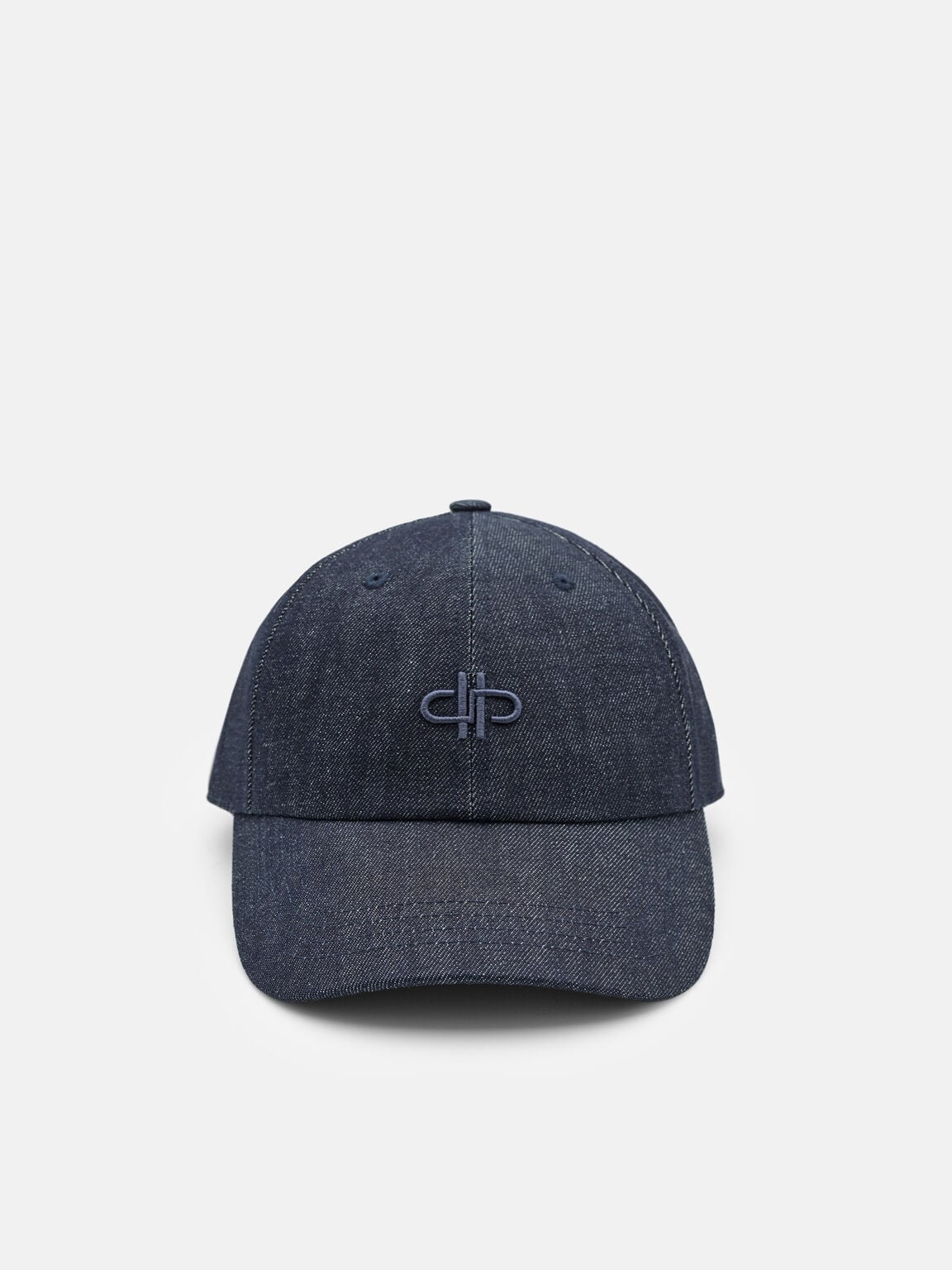 Denim Monogram Cap, , hi-res