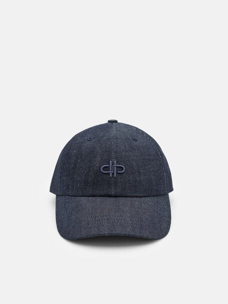 Denim Monogram Cap, , hi-res