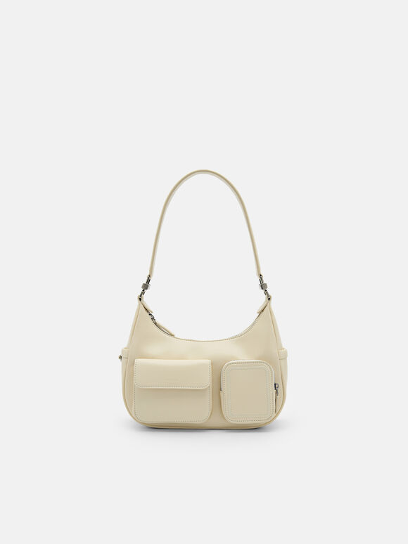 Ease Shoulder Bag, Beige, hi-res