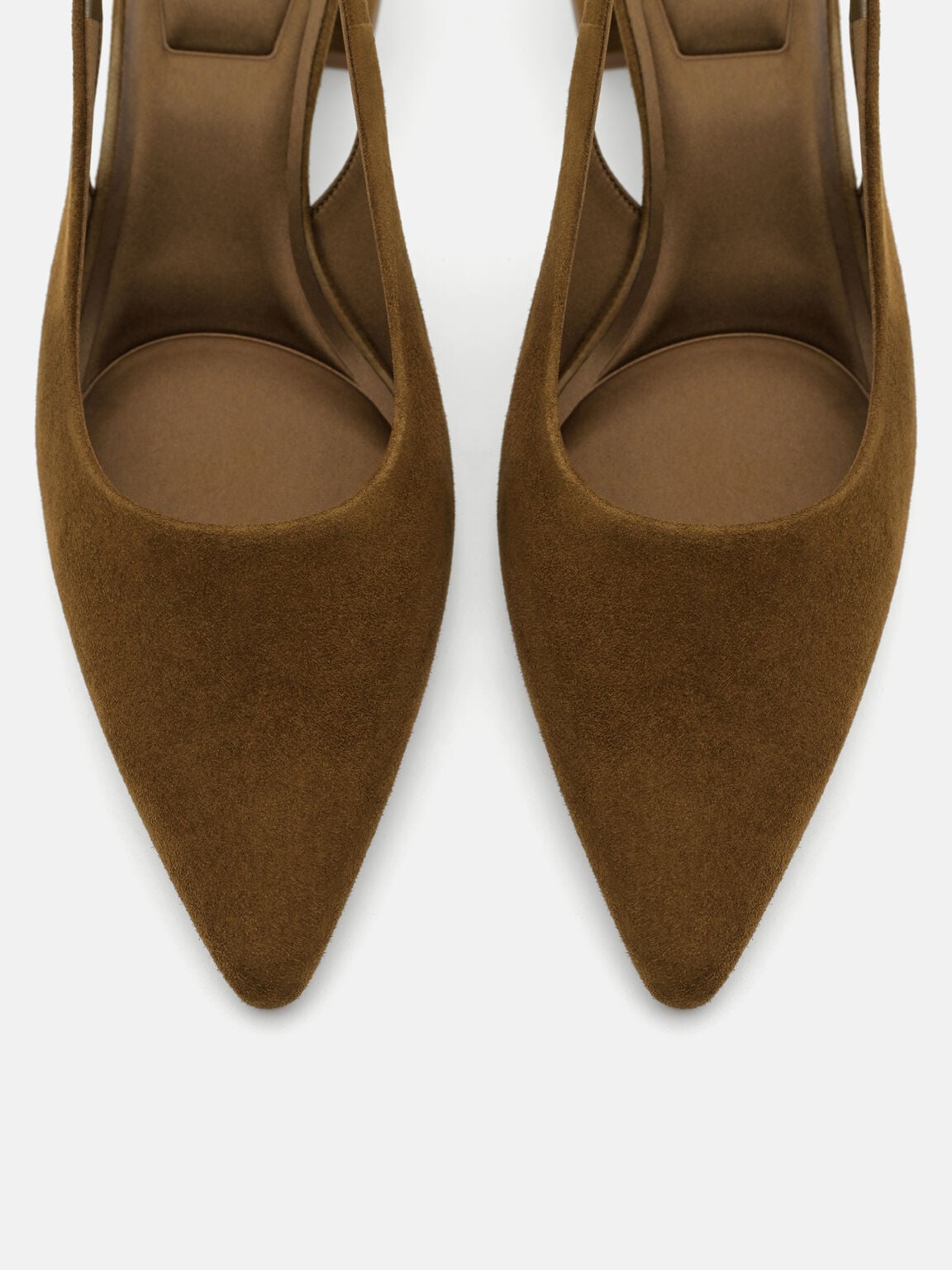 Quinn Suede Slingback Heel Pumps, , hi-res
