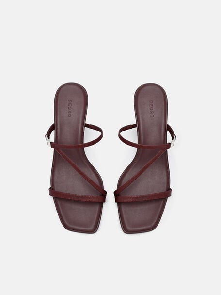 Jatte Leather Heel Sandals, , hi-res