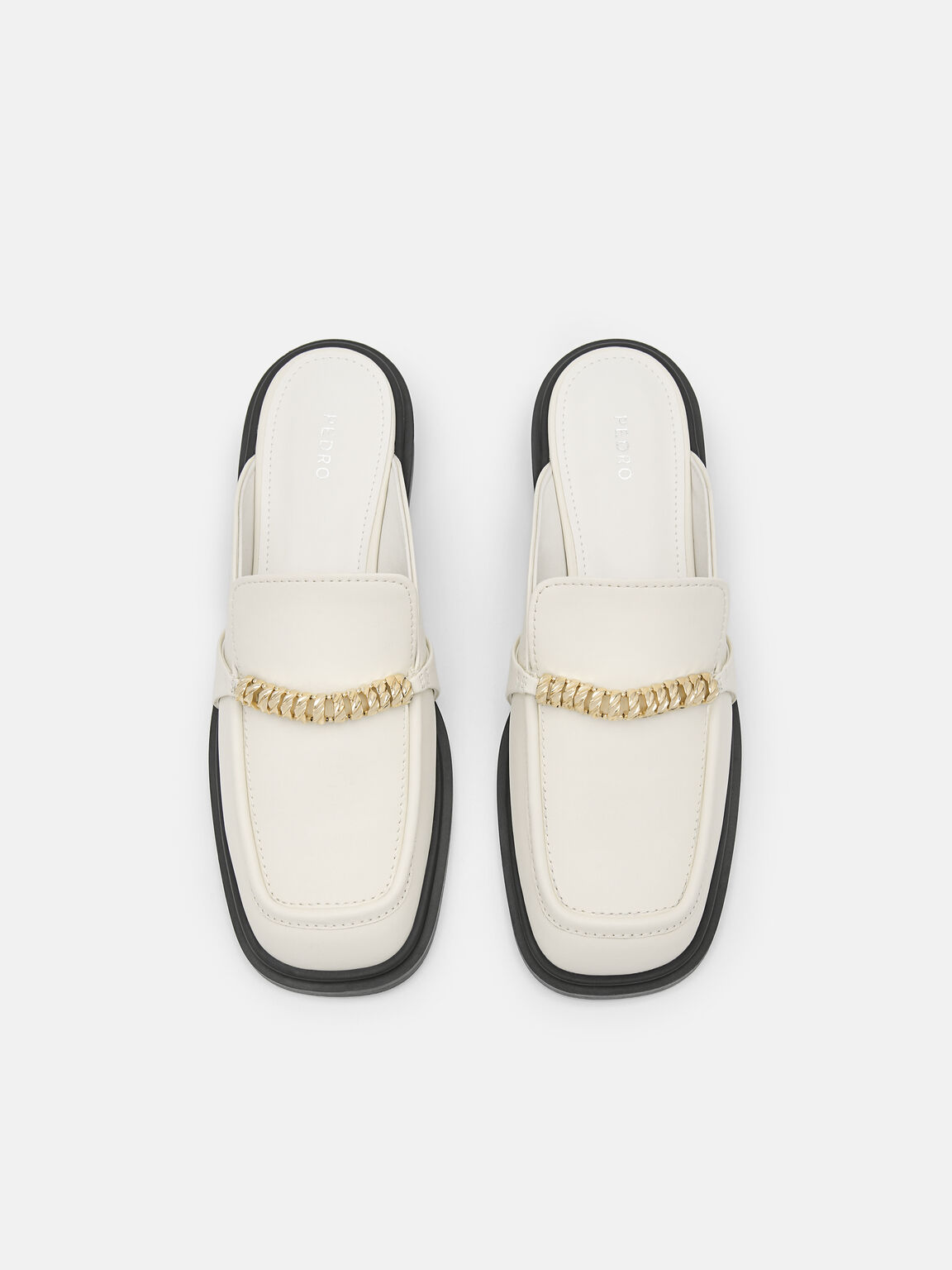 Mia Chain Mules, 