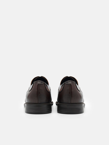 PEDRO Icon Leather Heel Sandals, Black