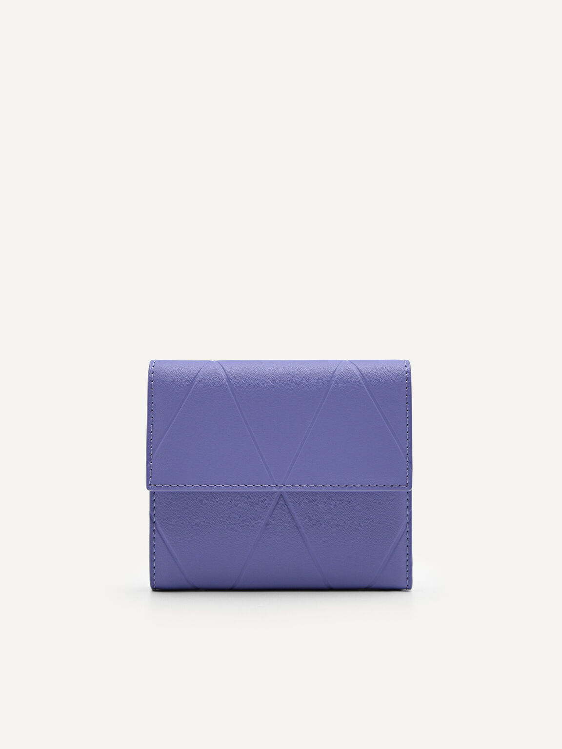 Dompet Tri-Lipat Kulit dalam Pixel, , hi-res