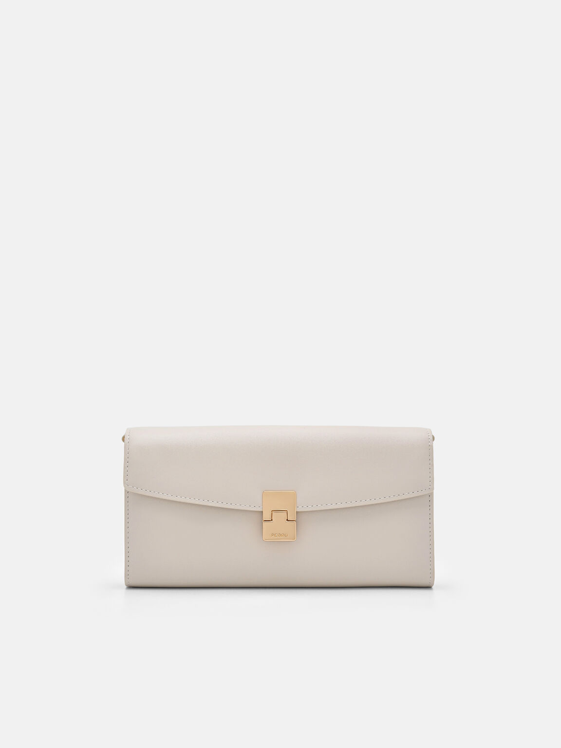 Jattle Leather Bi-Fold Long Wallet, 