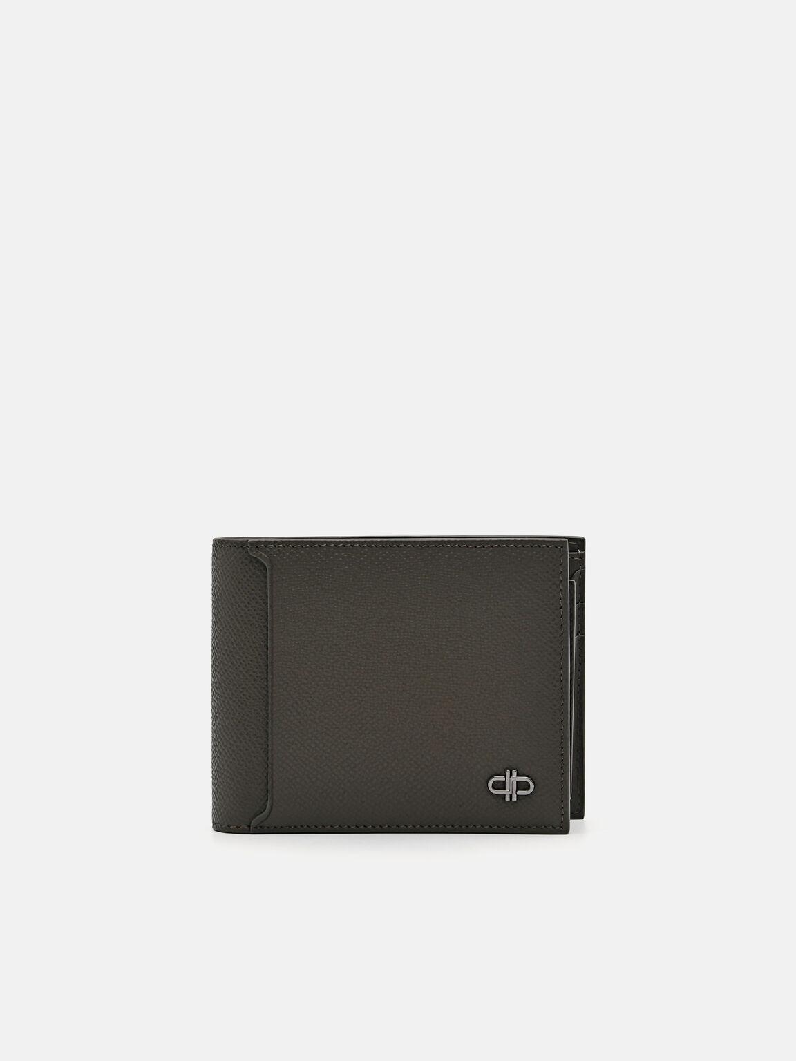 PEDRO Icon Leather Bi-Fold Wallet with Insert, Military Green, hi-res