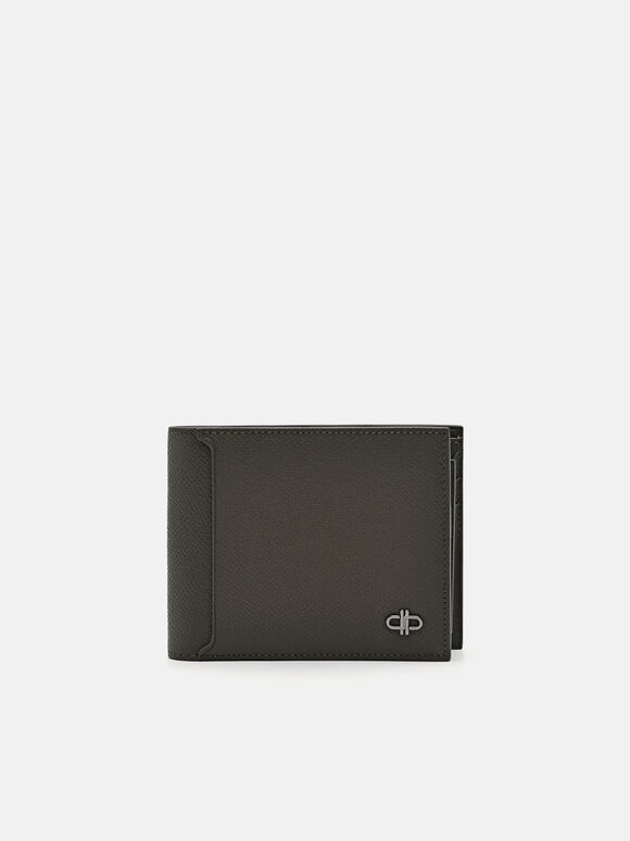 PEDRO Icon Leather Bi-Fold Wallet with Insert, Military Green, hi-res