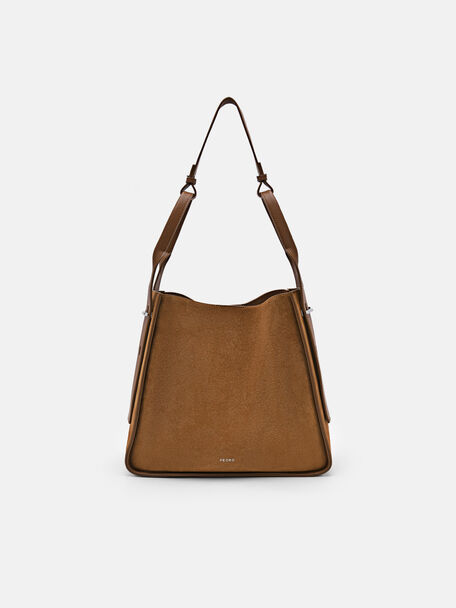 Demi Hobo Bag, Cognac, hi-res