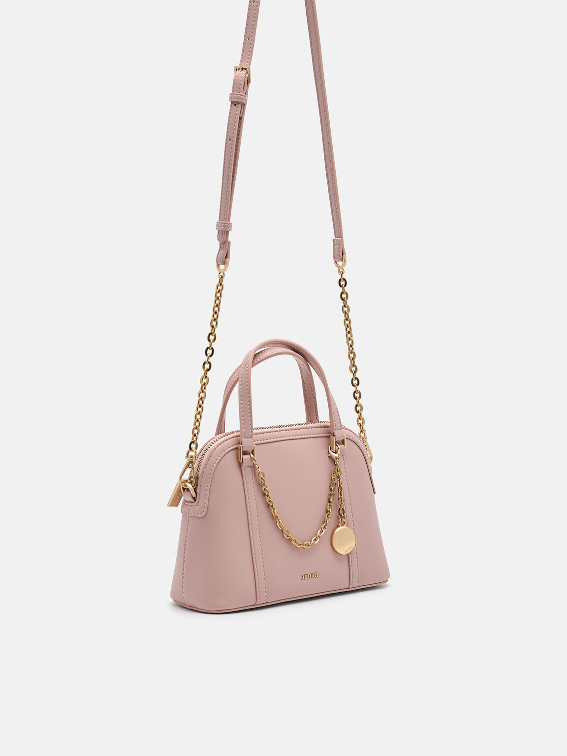 Lucia Mini Handbag, Blush