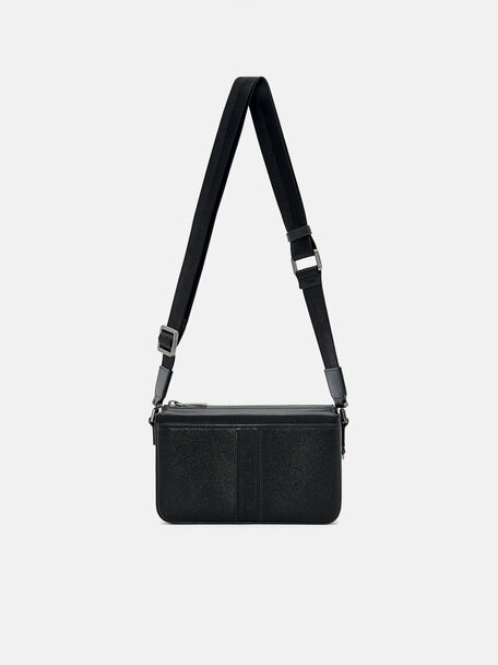 Embossed Leather Pouch, 