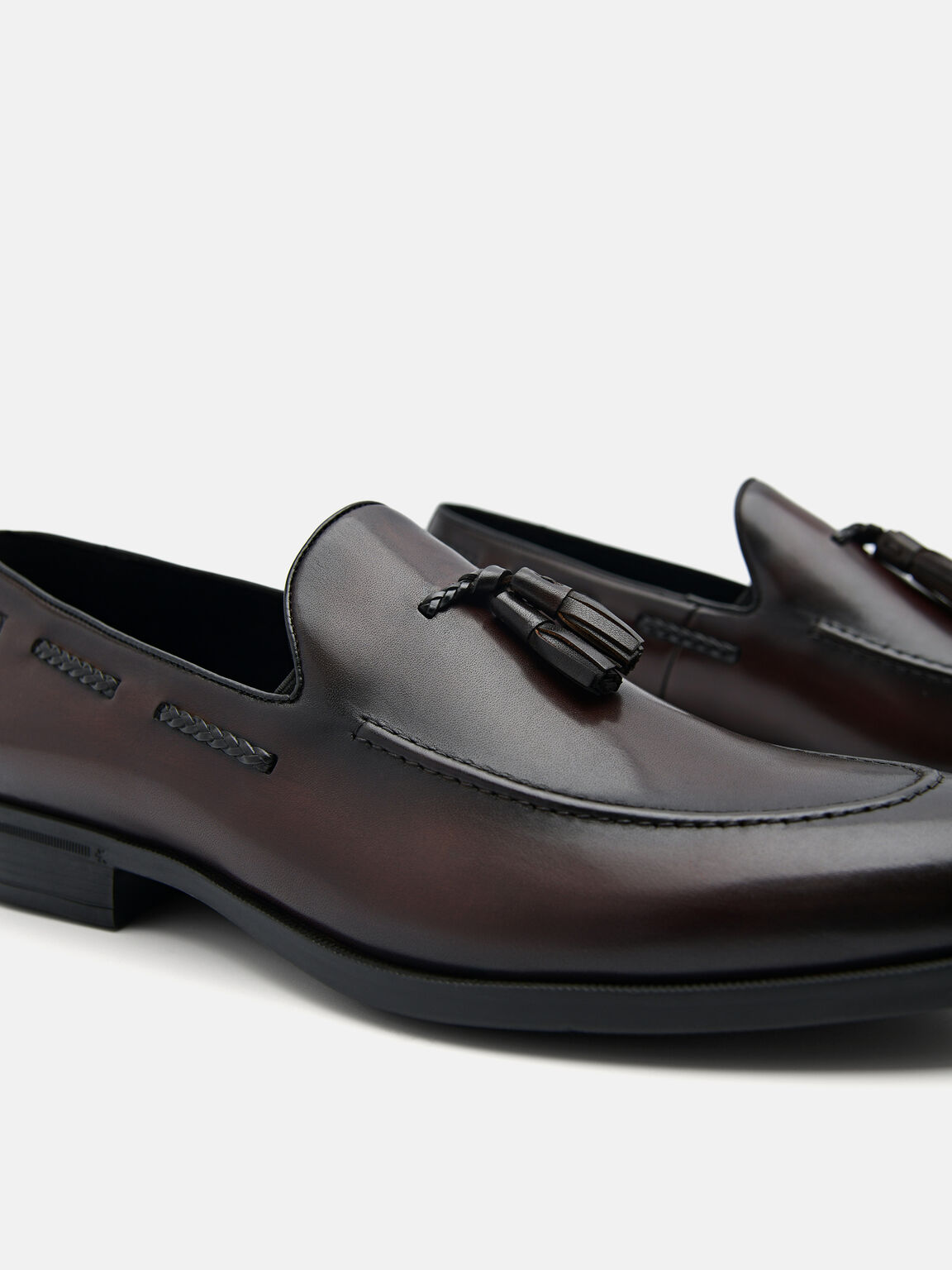 Sepatu Pantofel Kulit Monk, , hi-res
