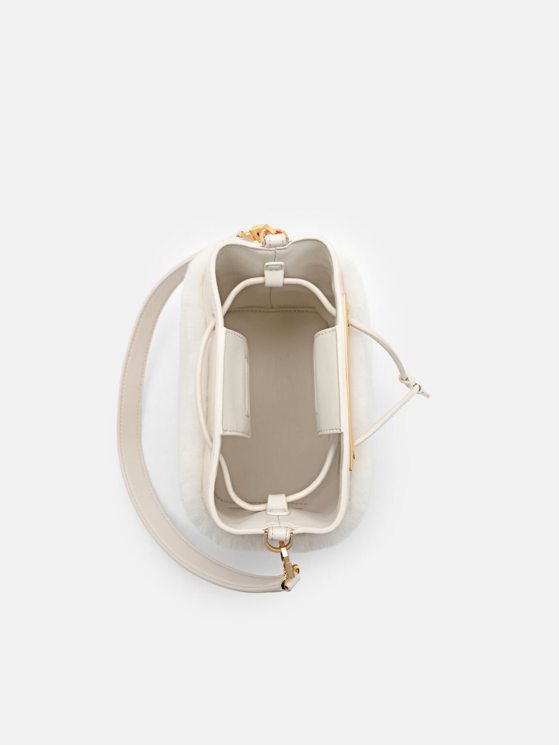Panelled Bucket Bag, , hi-res