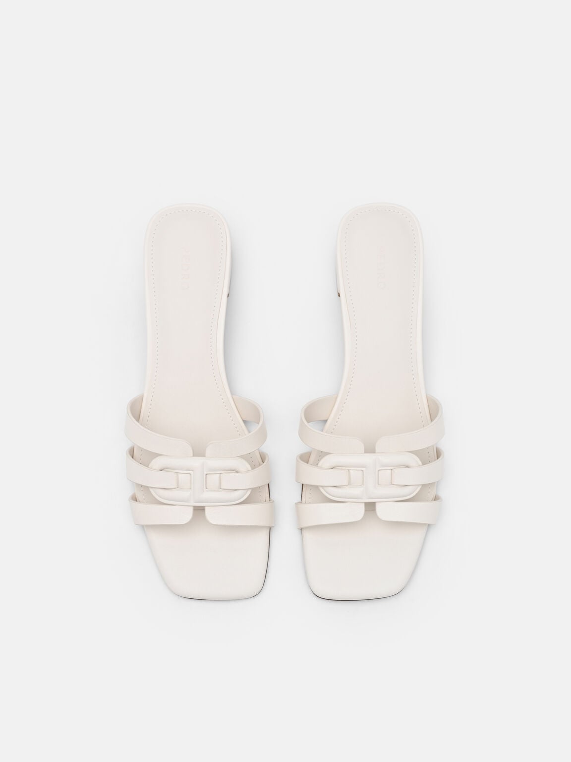 Sandal Hak Tinggi Carmel Berbahan Kulit, 