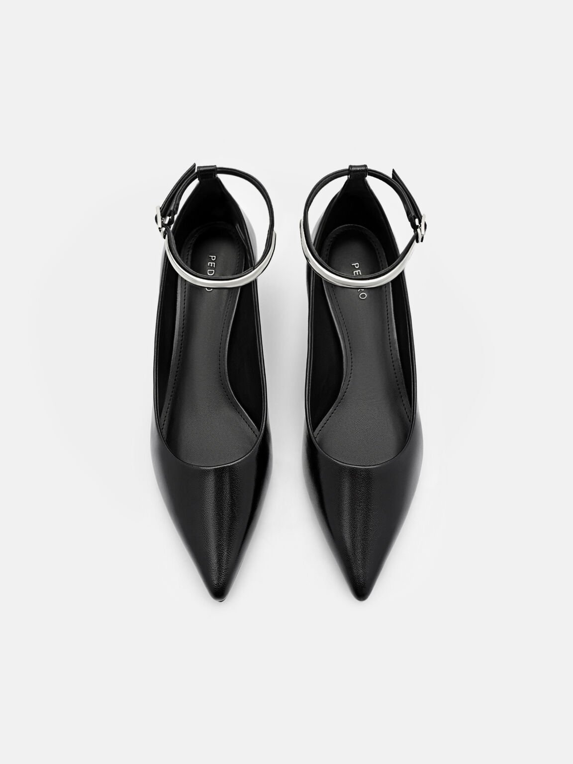 Lia Leather Heel Pumps, , hi-res