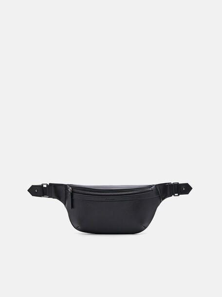 Monochrome Sling Pouch, Black, hi-res