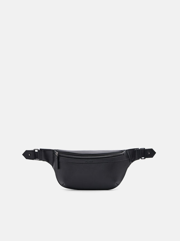 Monochrome Sling Pouch, Black, hi-res