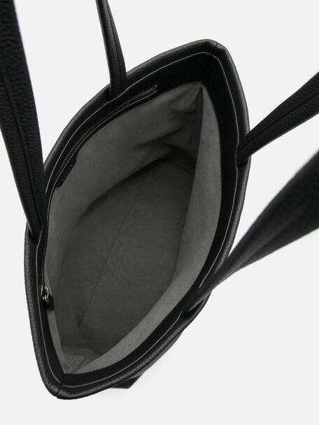 PEDRO Icon Leather Heel Sandals, Black