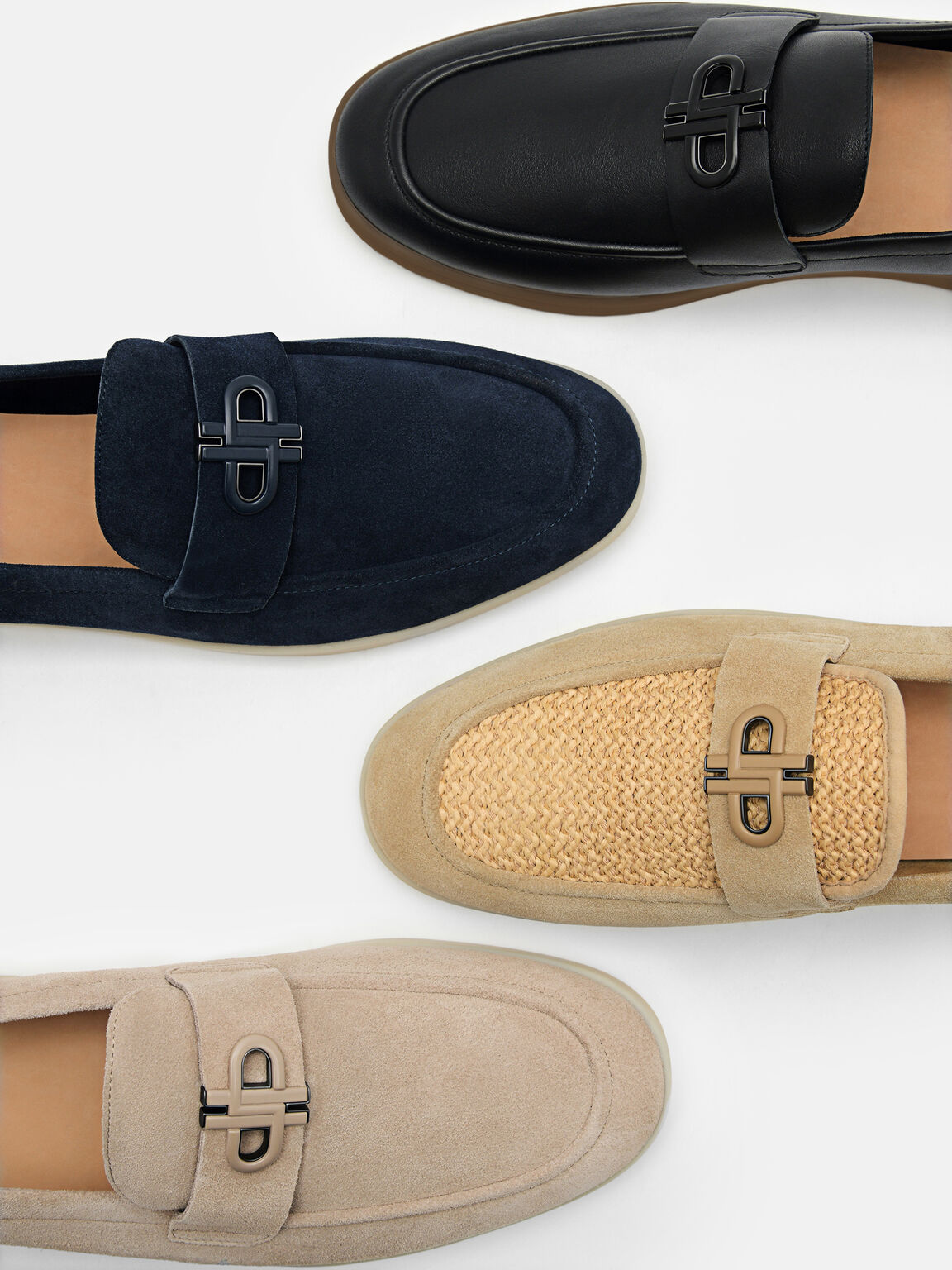 PEDRO Icon Suede Loafers, 