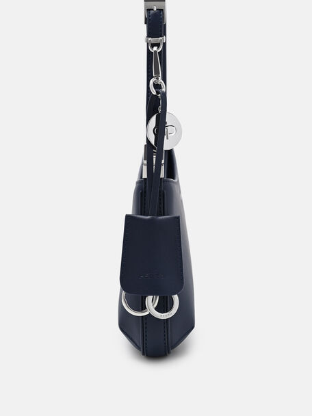 Jatte Leather Charm Shoulder Bag, , hi-res