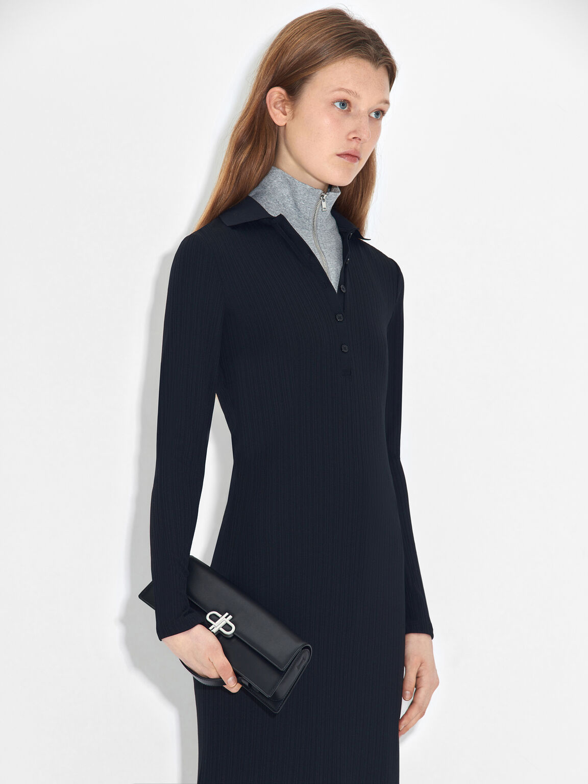 PEDRO Icon Leather Clutch Bag, 