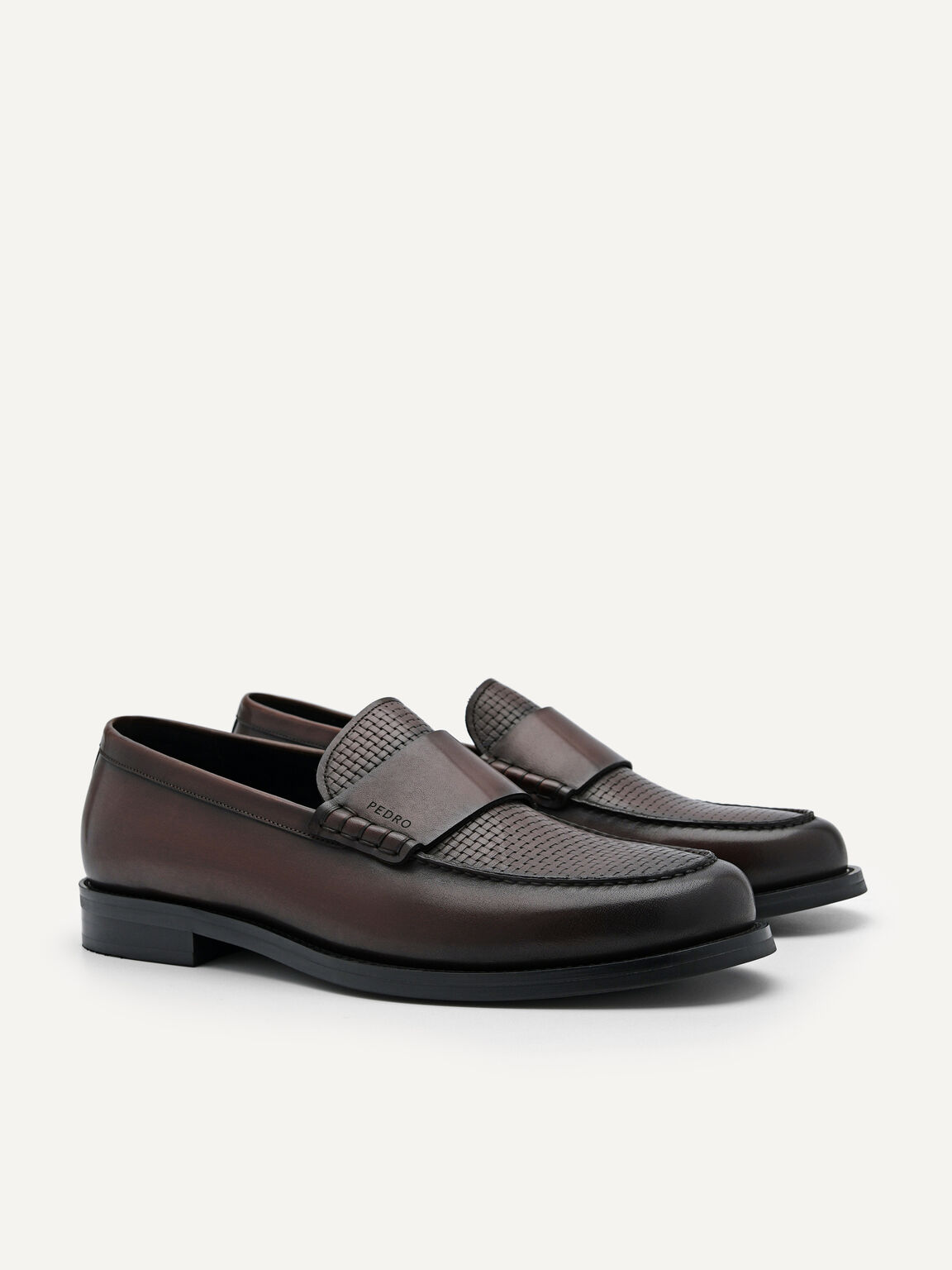 Leather Penny Loafers, 