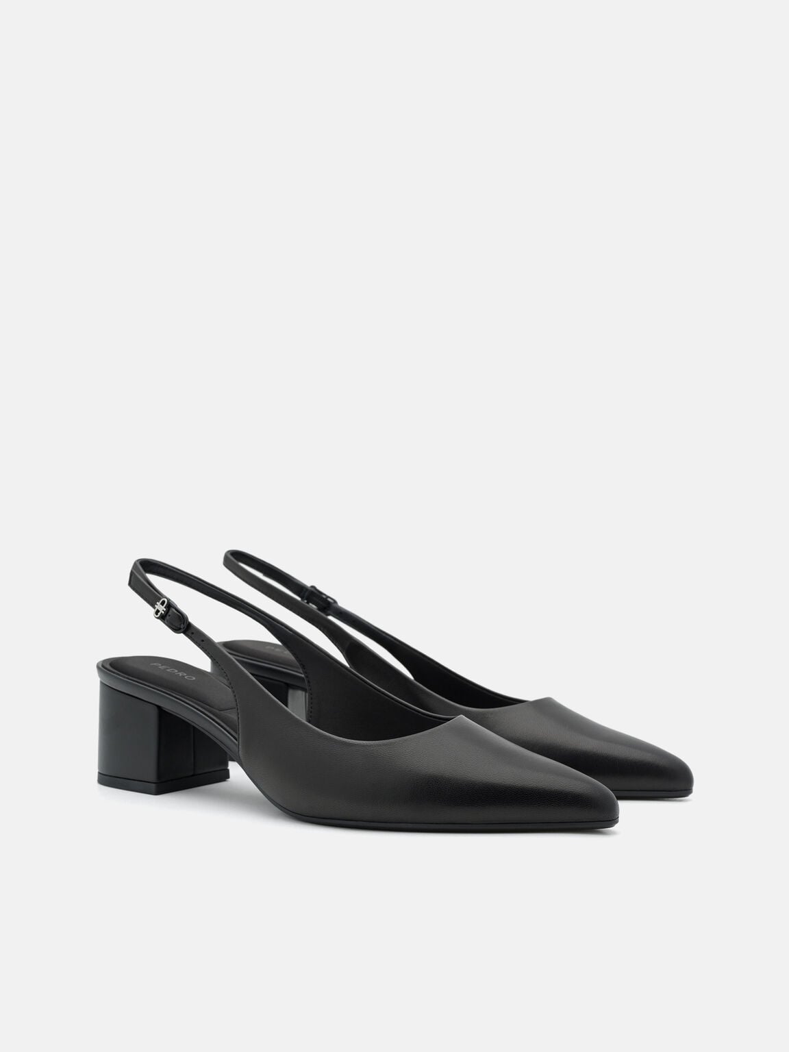 Quinn Leather Slingback Heel Pumps, , hi-res