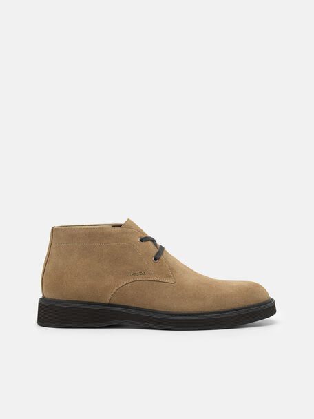 Suede Chukka Boots, , hi-res