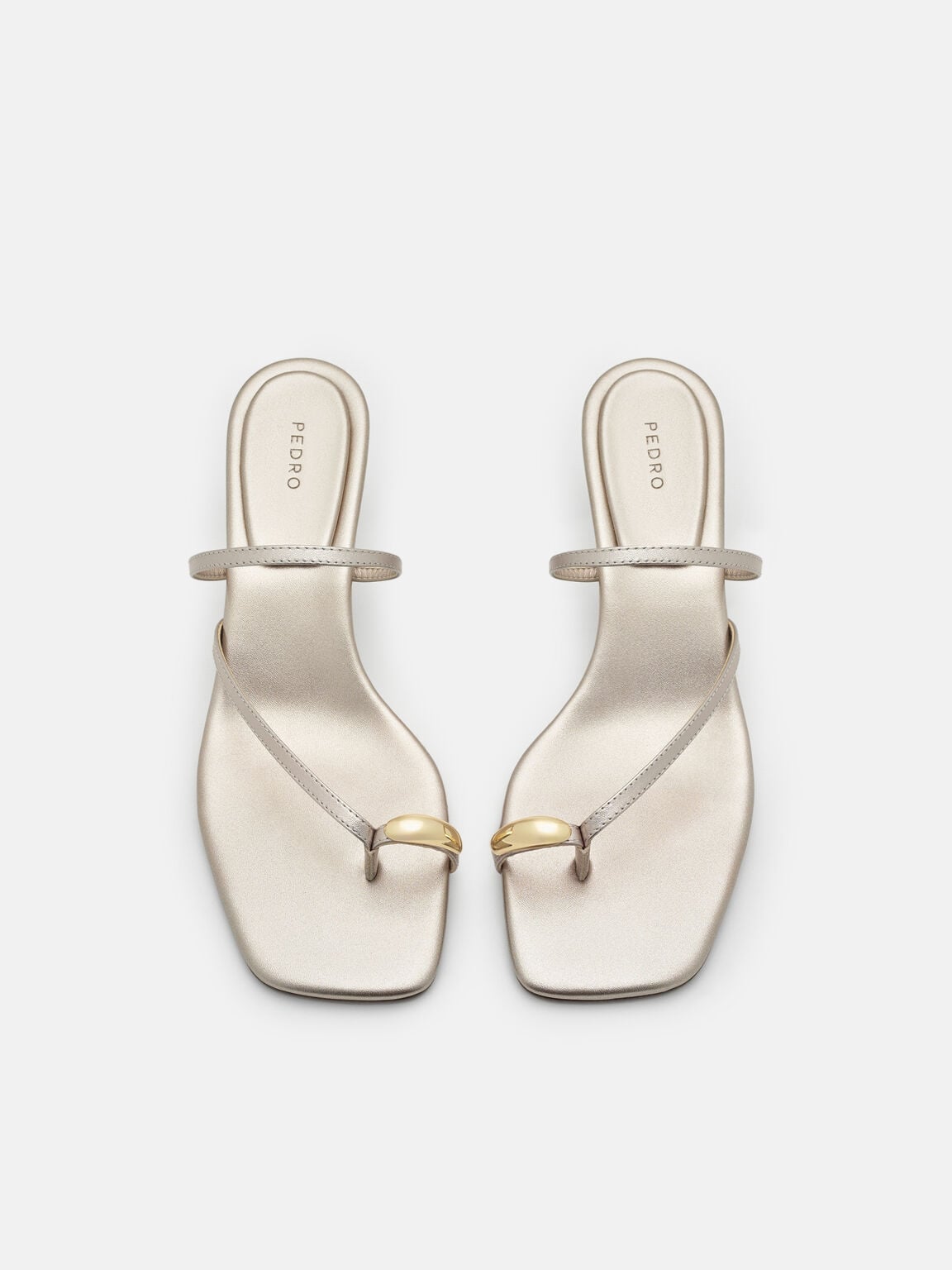 Lia Leather Heel Sandals, , hi-res
