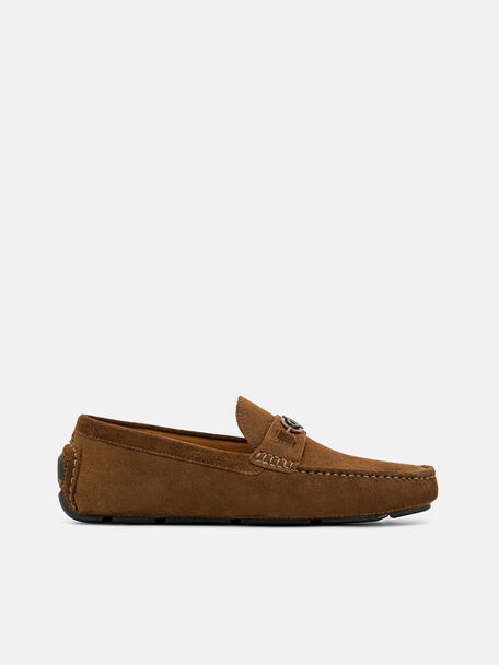 PEDRO Icon Sepatu Driving Suede Horsebit, 