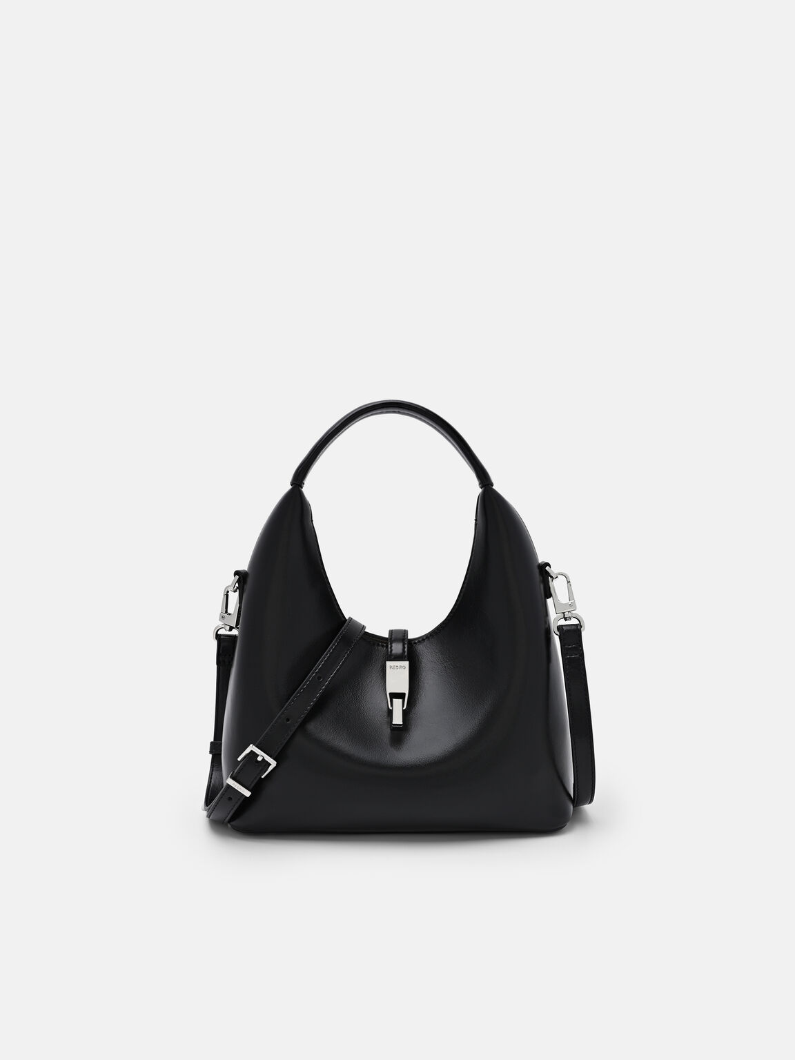 Hitch Leather Hobo Bag, 